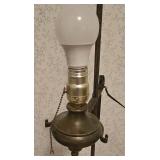 Vintage Brass Floor Lamp