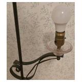 Vintage Brass Floor Lamp