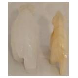 Collection of Carved Stone & Ceramic Bear Figures