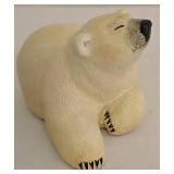 Collection of Carved Stone & Ceramic Bear Figures