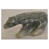 Collection of Carved Stone & Ceramic Bear Figures