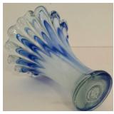 Vintage Murano Art Glass Hand Blown Swung Vase