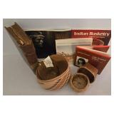 Native American Themed Books & Cultural Art, Native American Woven Basket