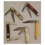 Vintage Pocket Knife Collection including a Vintage Girl Scouts Pocket Knife