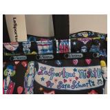 New with Tags Le Sportsac Large Tote Sara Schwartz-Night Life