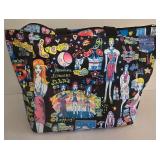 New with Tags Le Sportsac Large Tote Sara Schwartz-Night Life