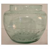 Vintage Brass Ship Bookends & Decorative Vase with Etched Ship Design