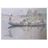 Signed Sundborn Watercolor