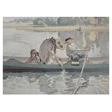 Signed Sundborn Watercolor