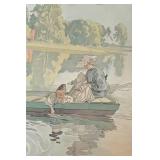 Signed Sundborn Watercolor