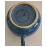 4 New English Denby Stoneware Blue Place Settings