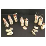 Mexican Clay Nativity Set