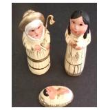 Mexican Clay Nativity Set