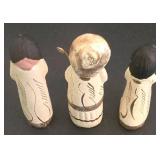 Mexican Clay Nativity Set