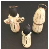 Mexican Clay Nativity Set