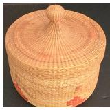 Collection of Ethnic Woven Baskets