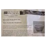 Collection of Ethnic Woven Baskets