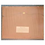 Framed 1990s Louisiana Heron by Audubon, Print