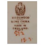 Vintage Wedgwood Bone China Cup & Saucer Set