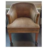Vintage Curved Back Chair
