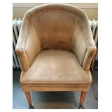 Vintage Curved Back Chair