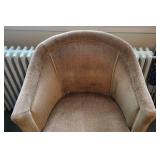 Vintage Curved Back Chair