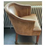 Vintage Curved Back Chair