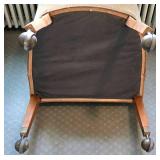 Vintage Curved Back Chair