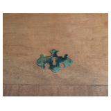 Vintage Maple Display Secretary Hutch