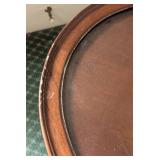 Vintage Imperial Grand Rapids Mahogany Tray Top Table