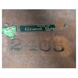 Vintage Imperial Grand Rapids Mahogany Tray Top Table