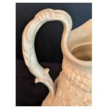 Pair of Antique Ridgway Pottery Drab Ware Pitchers