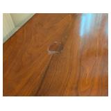 Vintage Mahogany Drop Leaf Dining Table