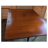 Vintage Mahogany Drop Leaf Dining Table