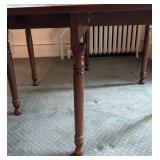Vintage Mahogany Drop Leaf Dining Table