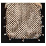 Antique Gorham Monogrammed Sterling Silver and Mesh Handbag
