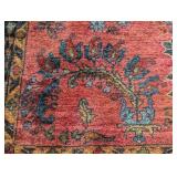 Vintage Red Wool Persian Rug