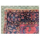 Vintage Red Wool Persian Rug