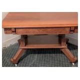 Antique Eastlake Style Wood Coffee Table