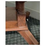 Antique Eastlake Style Wood Coffee Table