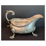Vintage Sterling Silver Gravy Boat