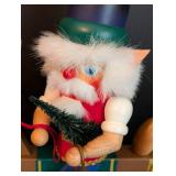 Signed Christian Ulbricht Rocking Reindeer and Santa