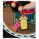 Signed Christian Ulbricht Rocking Reindeer and Santa