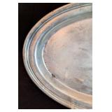 Vintage Oval Sterling Silver Dish