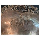 Stunning Vintage Black Starr & Frost Floral Sterling Silver Bowl