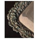 Vintage Monogrammed Tiffany and Co. Silver Plated Platter