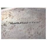 Stunning Vintage Black Starr & Frost Floral Sterling Silver Bowl