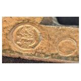 Pair of Antique Brass German Shepherd Bookends by Spencer Foundry