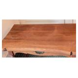 Vintage Chippendale Style Maple Accent Table