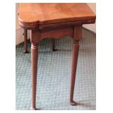 Vintage Chippendale Style Maple Accent Table